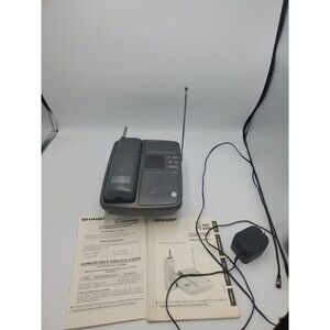 SHARP Integrated Cordless Answering System, FT5400 Gray